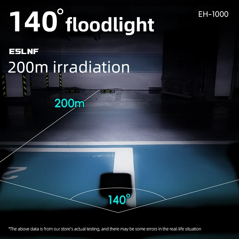 ESLNF High Light 1000lm MTB Road Bike Front Light Aluminum Alloy Night Safety Cycling Light Rainproof Bicycle Headlight