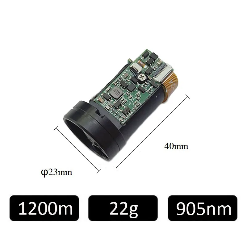 arduino Tof Laser Lidar Module Sensor Laser Distance Sensor 300m Long Distance Laser Module  Rangefinder Golf 1000m Lrf