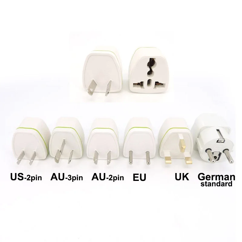 

Универсальный европейский адаптер питания AU EU US UK To EU UK US AU для США Brazil Travel Plug Converter Korea AC 250V 10A Q1