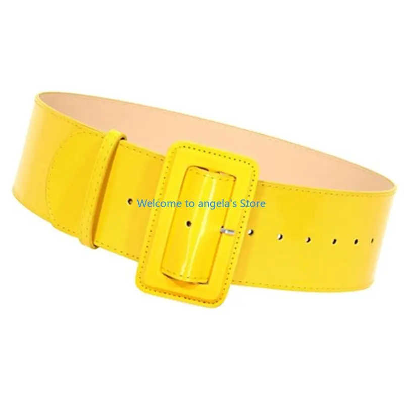 X4yc cinto elástico decorativo para vestidos suéteres preto vermelho acessório estilo