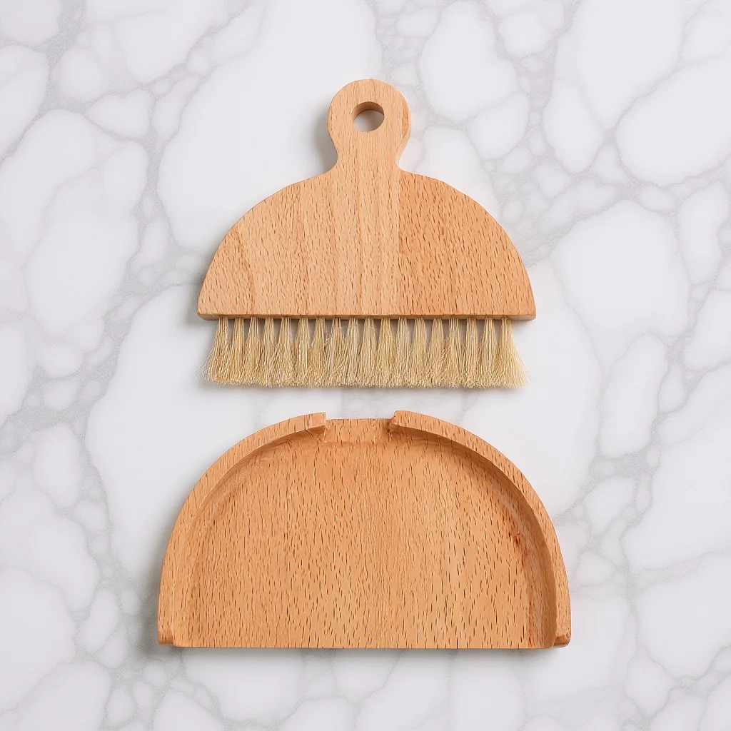 

1Set Desktop Broom and Dustpan Set Mini Cleaning Tool for Keyboard Car Interior Bed Sheets Small Spaces Efficient Dust Collector