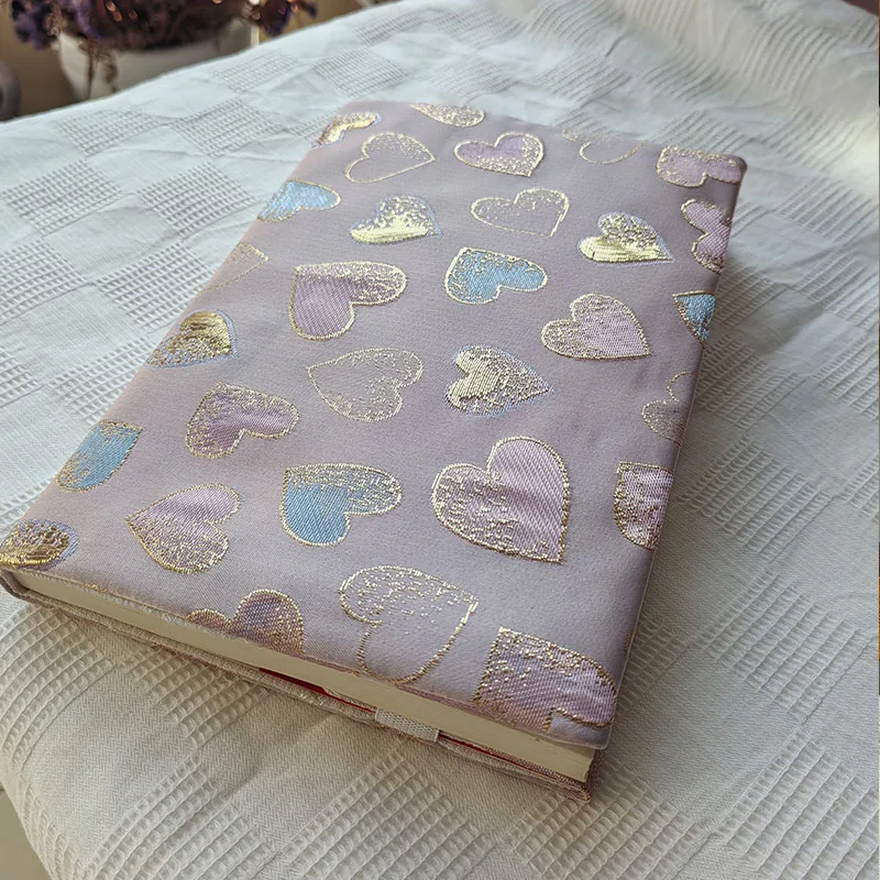 Peach Heart Pattern，A5 Or Customizable Size Adjustable Book Cover