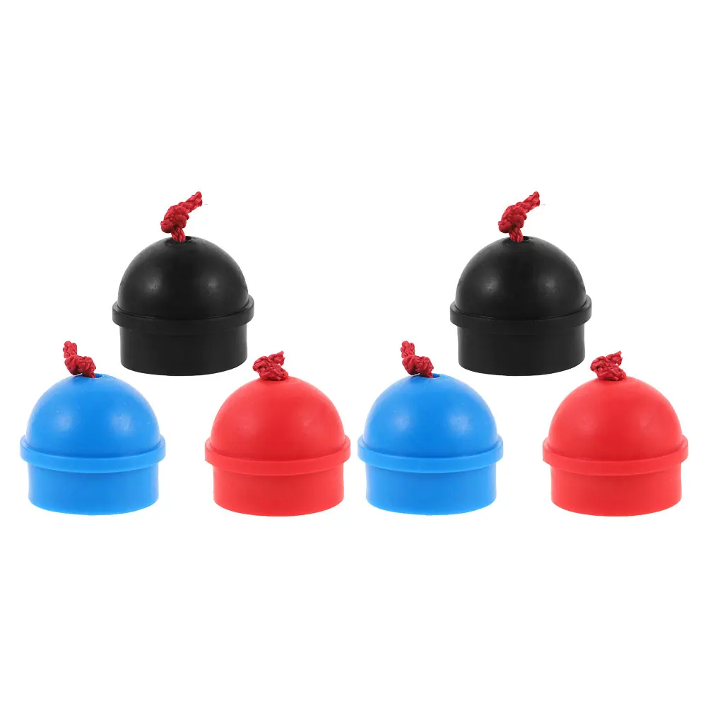 

6 шт. держатель для мела для бильярда уникальный дизайн предотвращает потерю прочный портативный бильярдный стол аксессуары для снукера инструмент коробка для мела