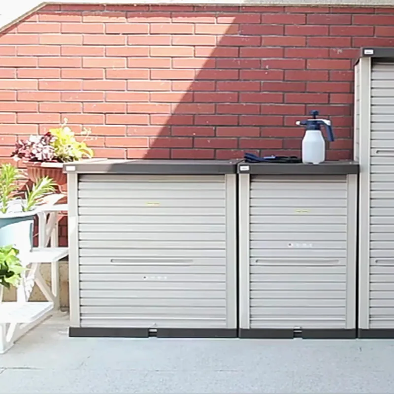 Sunscreen waterproof utility cabinet, iron sheet household outdoor outdoor cabinet