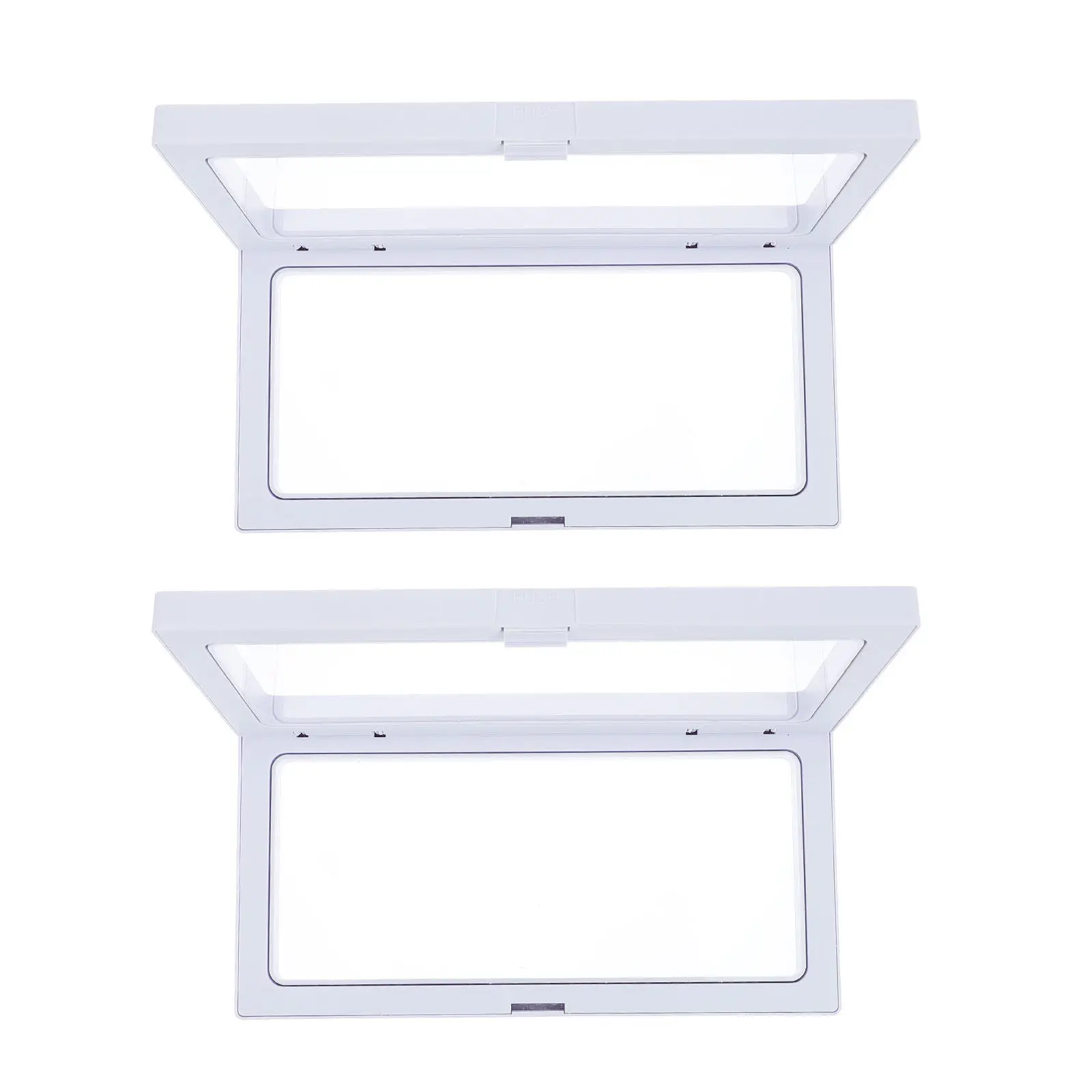 

2Pcs Case for Watches Jewelry Storage Transparent Acrylic Stand Lightweight Portable Oxidation Resistant