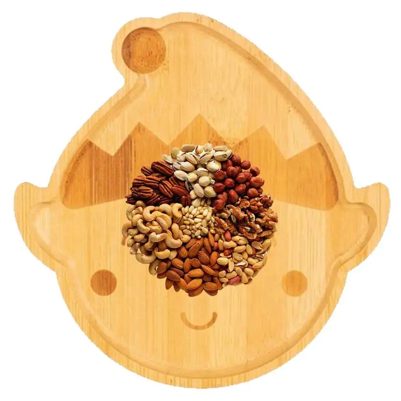 Wooden Christmas Tray Wood Serving Platters Wood Serving Platters Snack Fruit Meat Cheese Board Christmas Wooden Tray Serving
