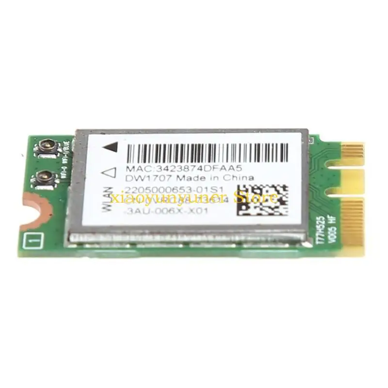P9JB V4.0 Bluetooth-compatible Ngff for M.2 WIFI WLAN Card 300M Wireless For Dell DW1707 0VRC88 for Qualcomm Atheros QCNFA33