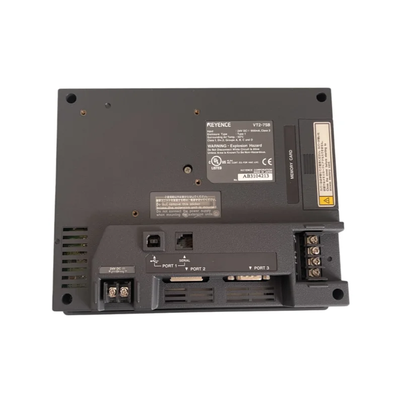 KEYENCE VT2-7SB VT2-8TB VT2-5SW VT2-5TB VT2-10TB VT2-5SB 7 Inch HMI Touch Screen Panel Used for Data Visualization in Stock