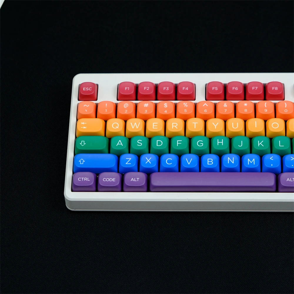 mea keycaps 129 chave gloria pbt keycap moa perfil de sublimacao de cinco lados keycap para jogos teclado mecanico keycap mx switch 01