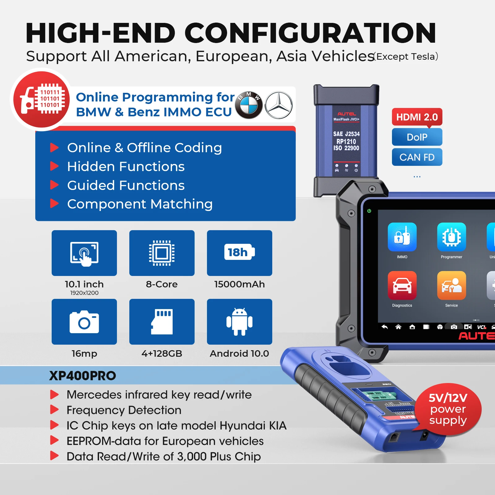 Autel MaxiIM IM608 II PRO IMMO Key Fob strumento di programmazione programmatore IM608II strumenti diagnostici 2 anni aggiornamento di IM608PRO