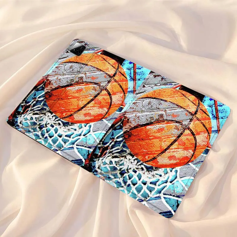 

Abstract Basketball Hoop Tablet Case For Xiaomi Redmi Mi Pad 4 5 6 7 8 K SE Mini Pro Plus Max 10.1 11.2 inch