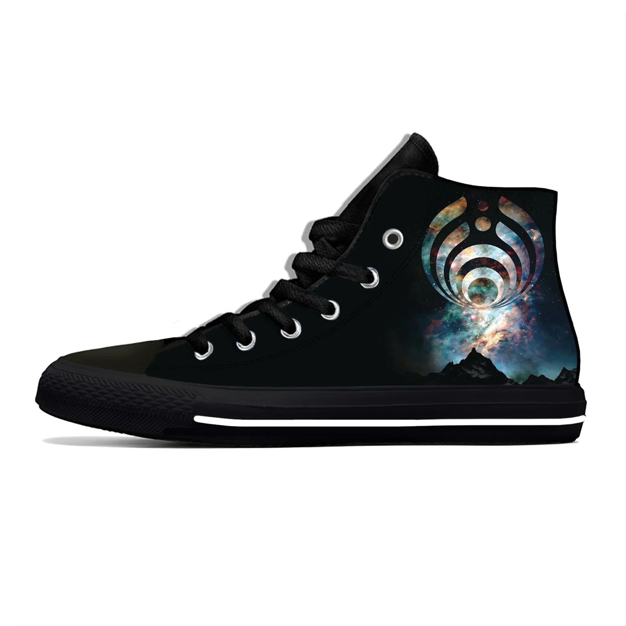 

Кроссовки Lorin Ashton High Top Sneakers Bassnectar для мужчин, женщин и подростков, повседневная обувь, кроссовки из ткани, легкая обувь с 3D-принтом