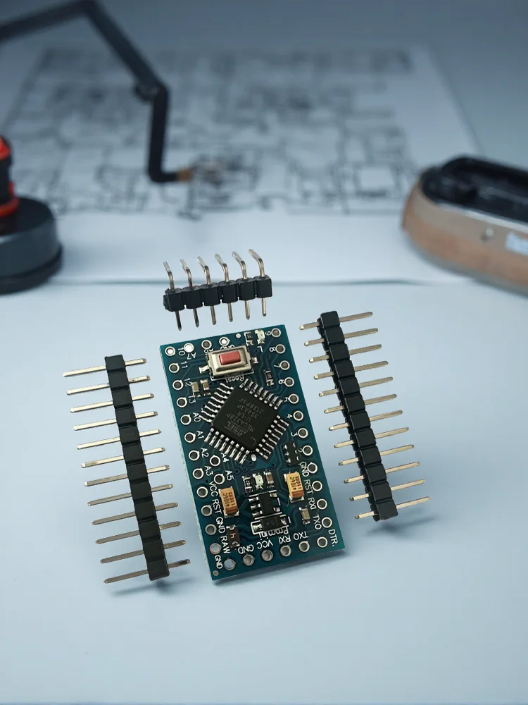 Pro Mini 328 Mini 3.3V/8M 5V/16M ATMEGA328P/PB ATMEGA328P-AU 3.3V/8MHz 5V/16MHZ Dla Arduino — zdjęcie produktu 6