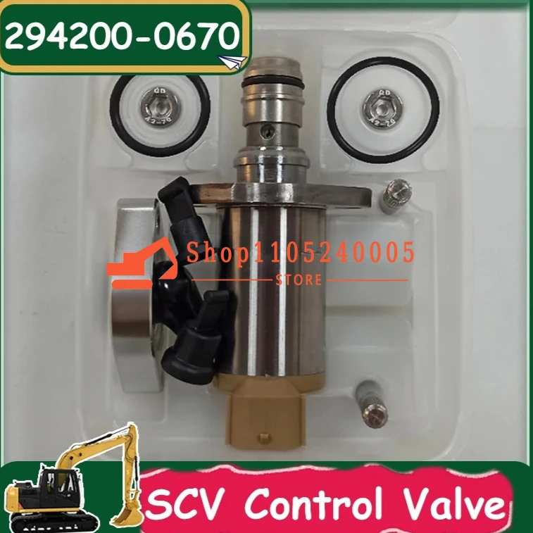 

294200-0670 Fuel Pump Regulator SCV Control Valve 04226-E0061 for J05E J08E SCV Solenoid