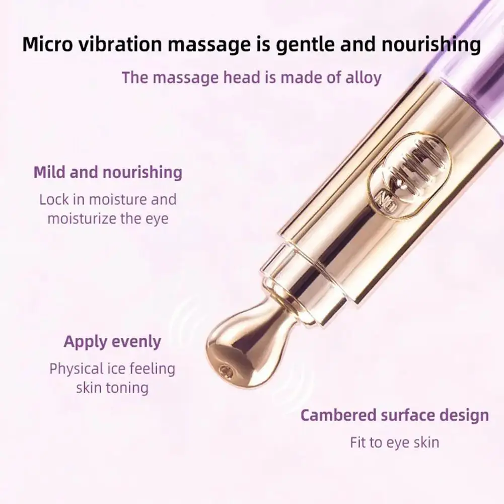 1pc Eye Cream Anti Dark Circles Eye Bags Remove Anti-wrinkle Niacinamide Brighten Electric Serum Pen Serum Whiten Firmness O8o9