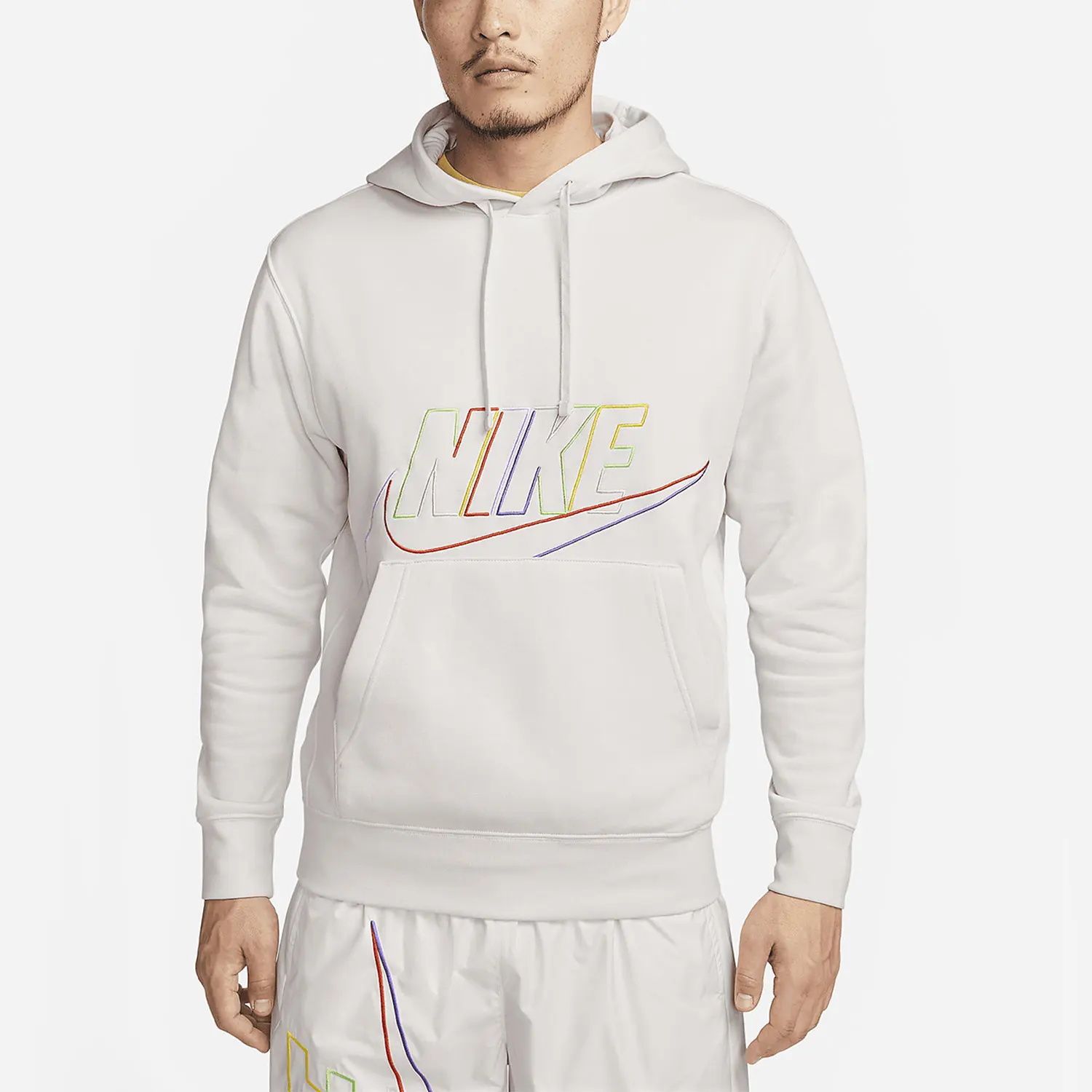 

Оригинальная мужская флисовая толстовка Nike Spring New с лоскутным дизайном DX0542-030
