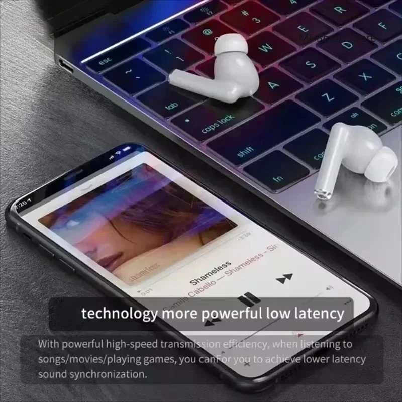 سماعات لينوفو اللاسلكية Air PRO10 سماعة رأس مقاومة للماء متوافقة مع البلوتوث مع ميكروفون لسماعات الأذن Xiaomi iPhone Pro10