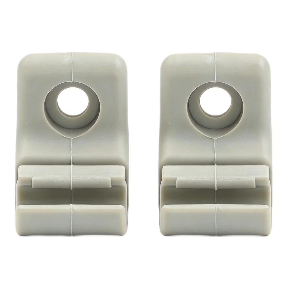 Car Sun Visor Fixing Clip 2 Pieces for Iveco Applications OEM 97243143 Replacement Mounting Hardware ABS Based