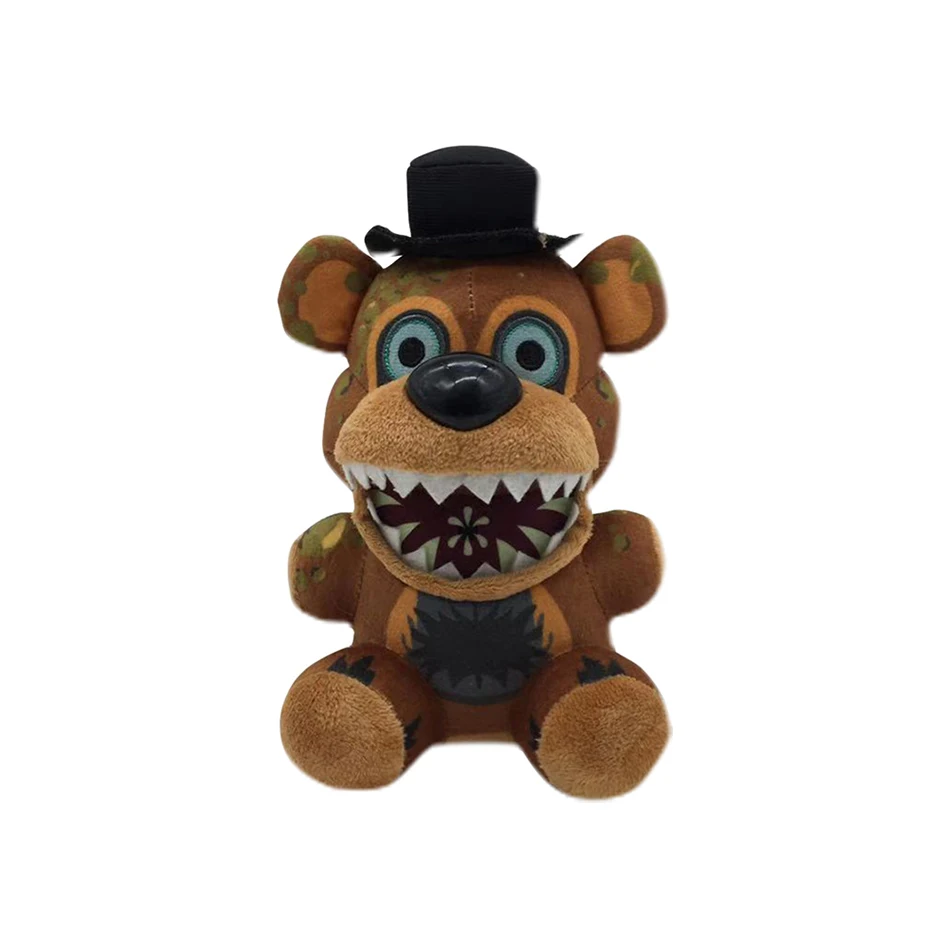 حار FNAF ألعاب من القطيفة Kawaii فريدي الحيوان ماكر بوني الدب مضلع محشوة ألعاب من القطيفة في المخزون أفخم ​ هدية عيد ميلاد للأطفال