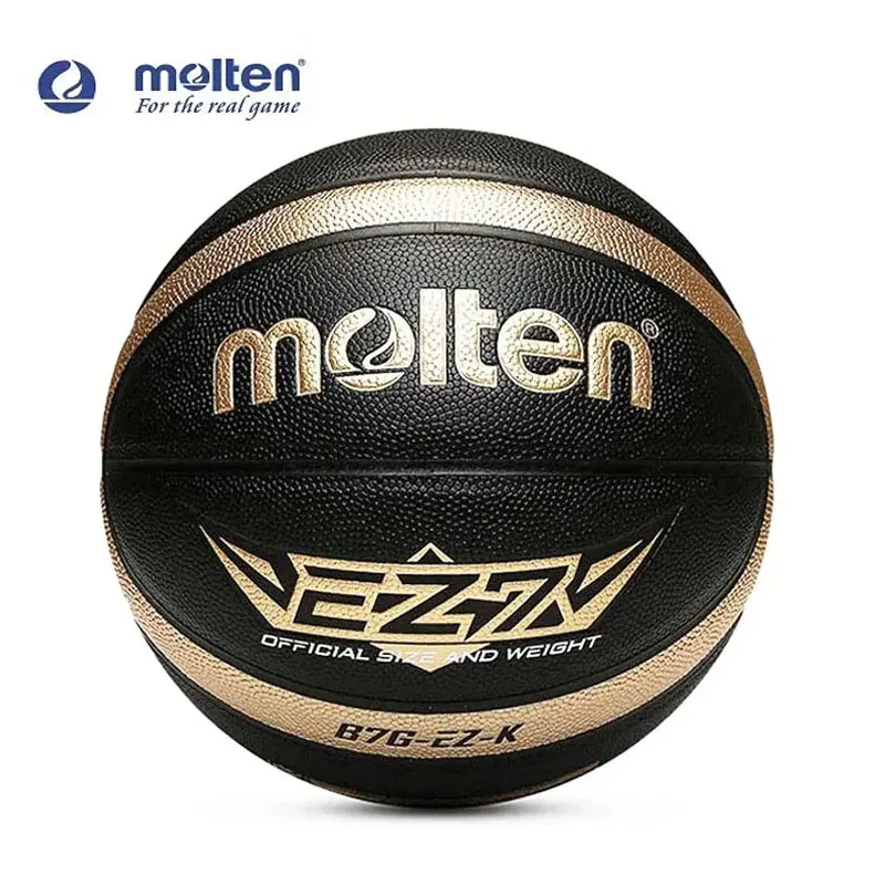 Original MOLTEN Basketball B7G-EZ-K High Quality PU Leather Wear-resistant Non-slip Indoor and Outdoor Competition Training Ball