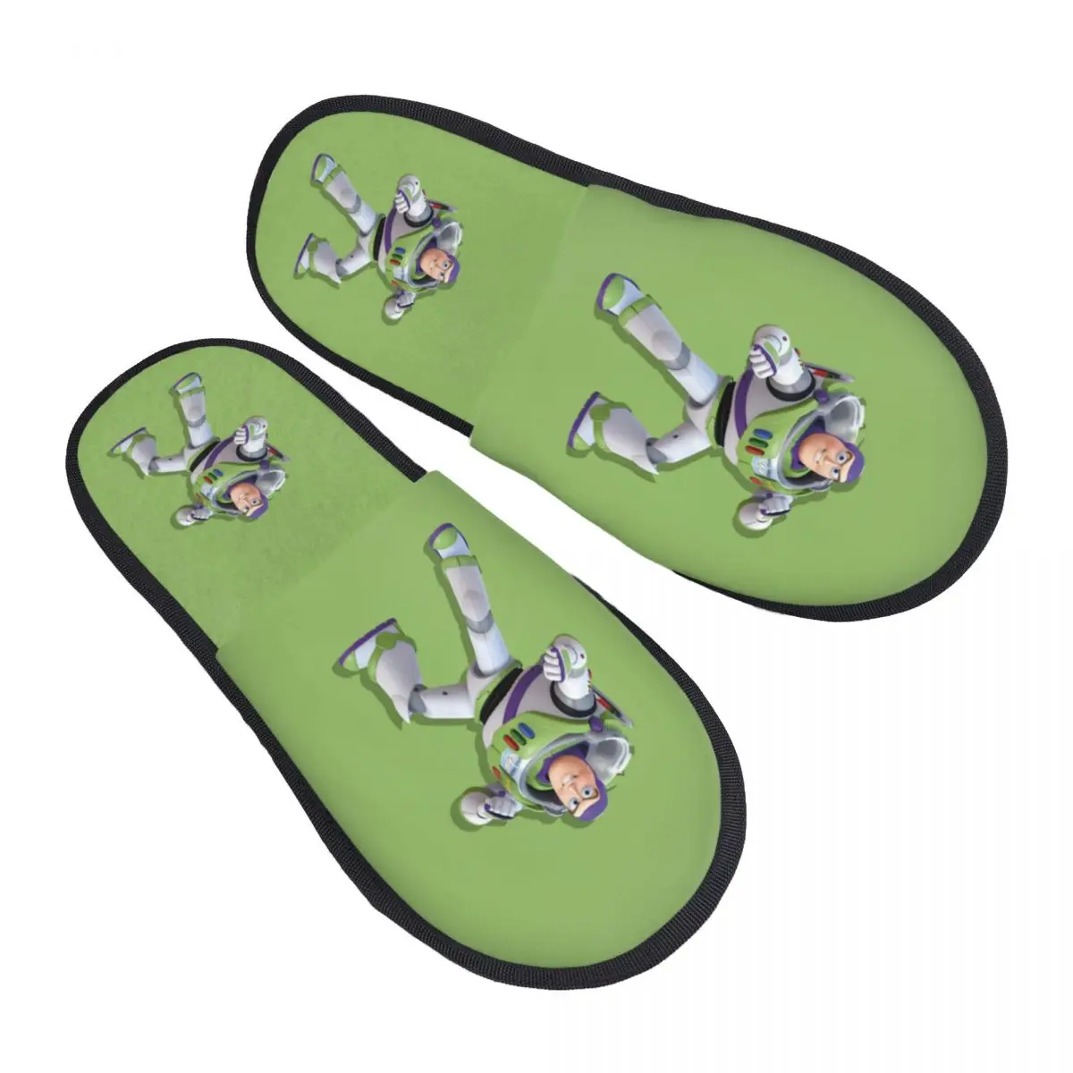 

Удобные тапочки из пены с эффектом памяти «История игрушек» на заказ, женская обувь для комедийного фильма, спа-дома