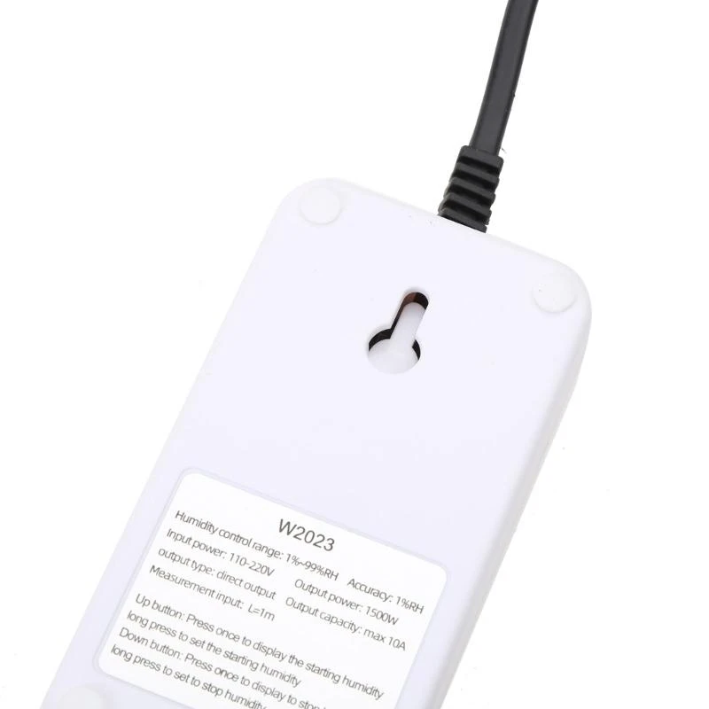  Portable Humidity Controller Humidistat Red Digits Display 110V 220V 10A Output