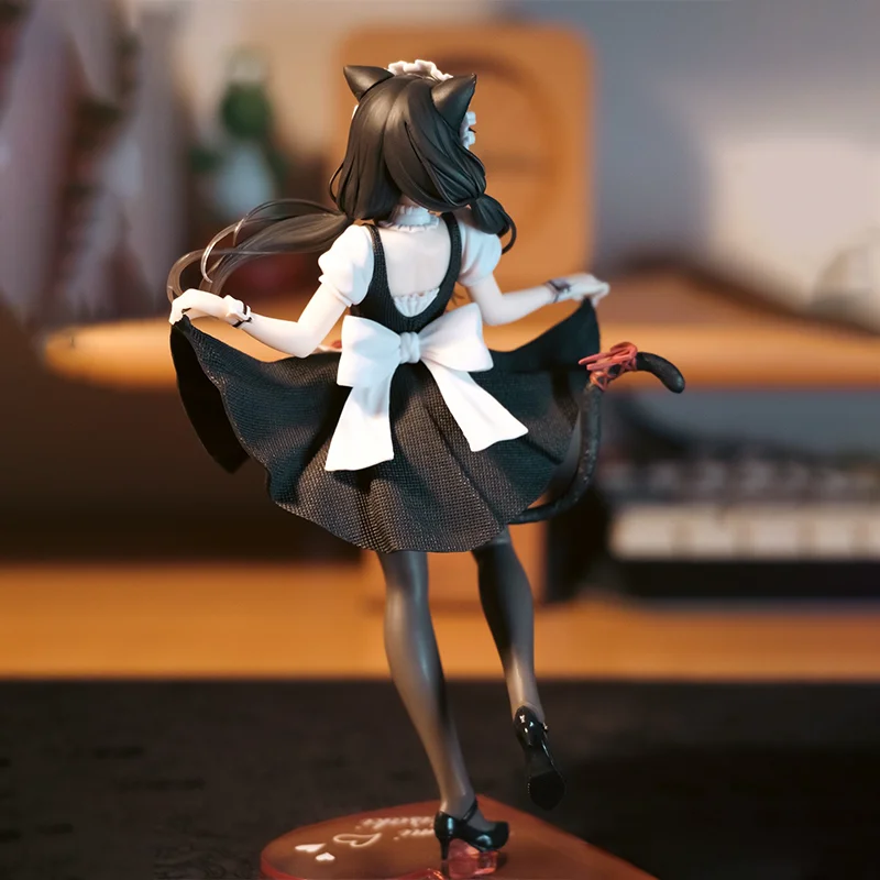 

【100%original】TAITO Date A Live V-Tokisaki Kurumi - Coreful Figure -Nekomimi Maid Ver. Collection Series Model Cartoon Character
