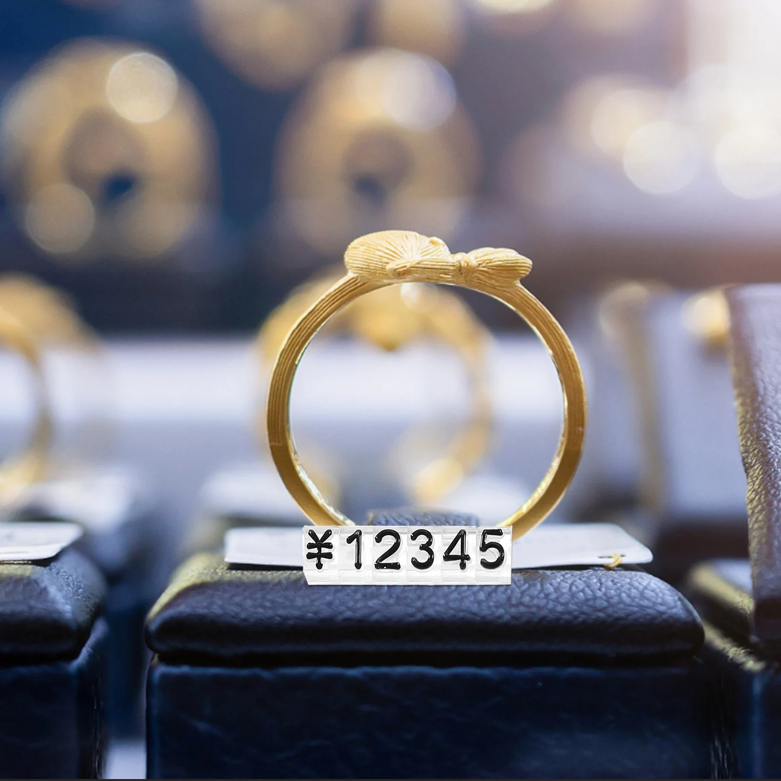 20 قطعة حامل عرض السعر الواضح مناسب للحلي الصغيرة والفنون والحرف اليدوية ومكعبات علامات التسعير متعددة الاستخدامات لعدادات المتجر