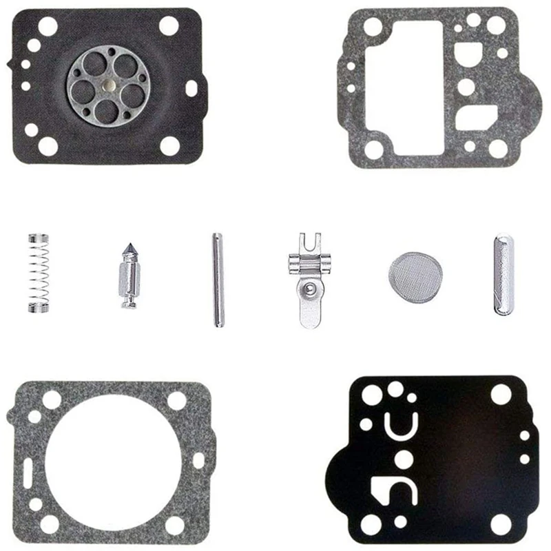 10 Set karburator Kit untuk HUSQVARNA 240 236 235 435 E JONSERED CS2238 CS2234 ZAMA RB149, RB 149 diafragma Set