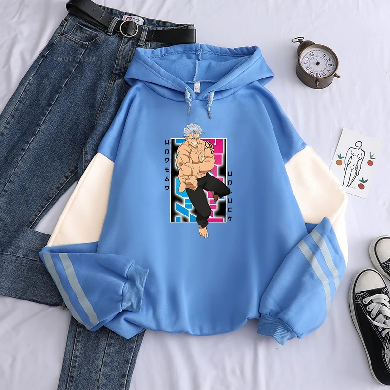 Undead Unluck New Anime In Hoodie&Sweatshirt Men Women Unisex Cool Boy Andy Cartoon Streetwear Long Sleeve Sweatshirts Clothes