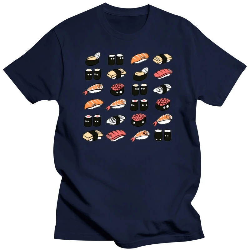 Accept Your Fate Sushi Zushi Sashimi Tshirt Cute Fish Graphic Ostern Day Unique White Tops T Shirt Cotton Sweatshirts Men