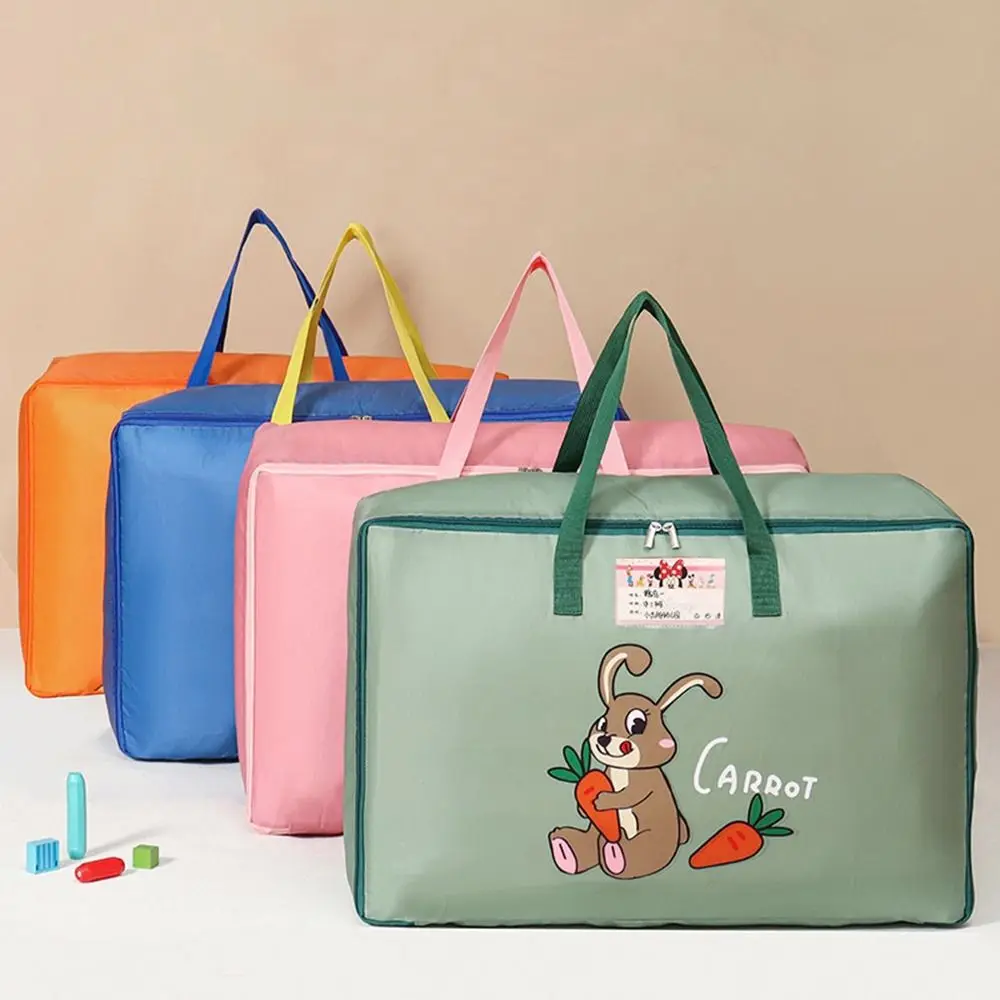 Cartoon Kindergarten Quilt Storage Bag Oxford Cloth Sturdy Clothes Packaging Moving Bag Hand-held Large Capacity