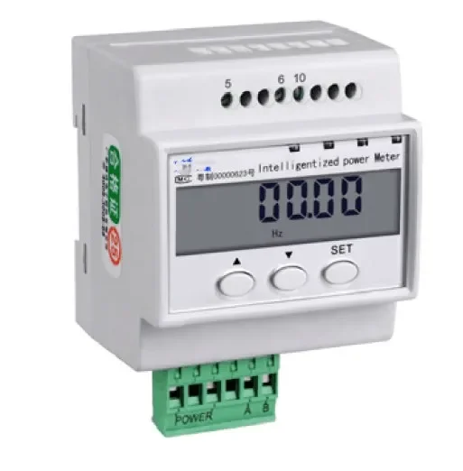 HYY-DC RS485 DC voltmeter digital energy dc power meter kwh