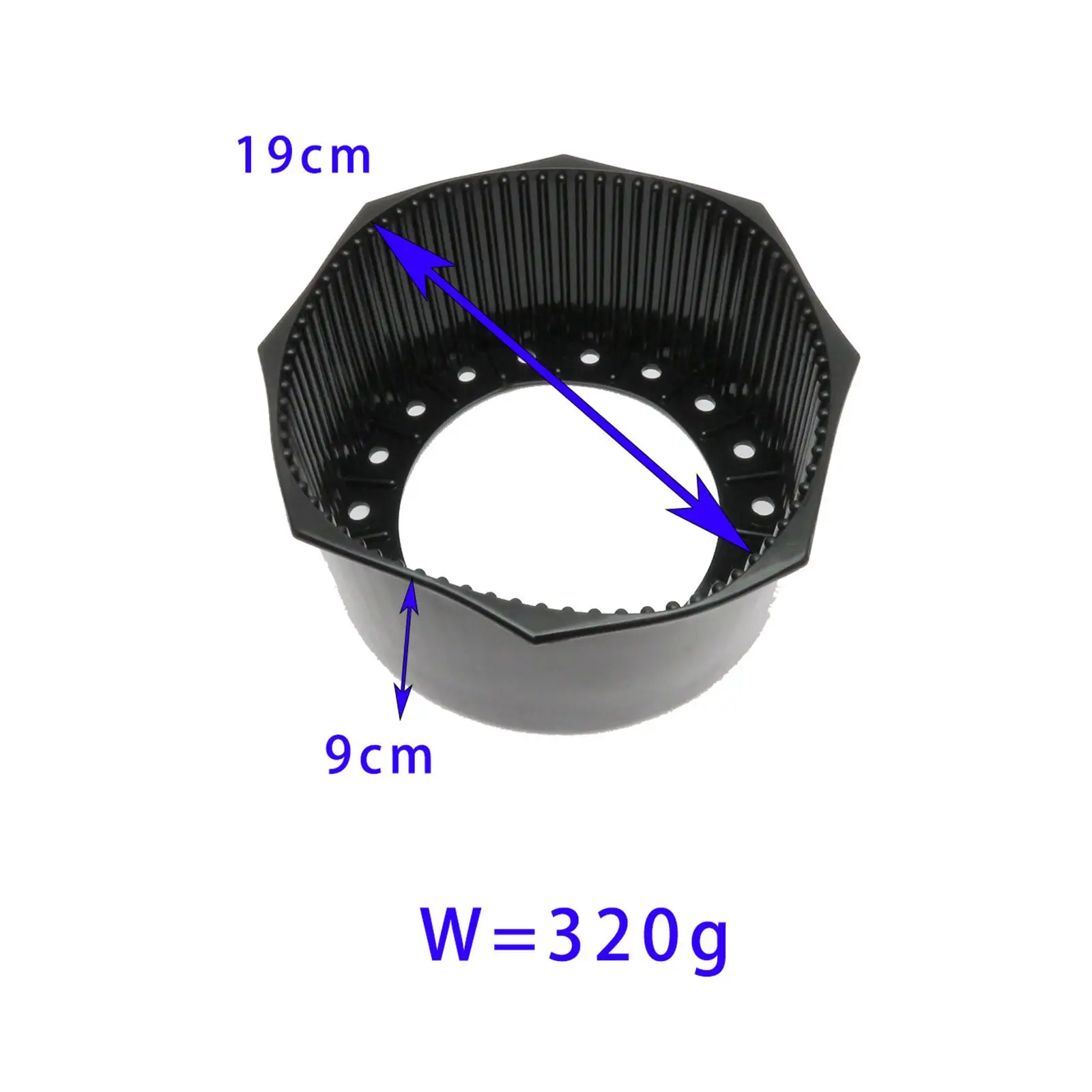 Bottes d'intervalles de plongée sous-marine en caoutchouc, botte précieuse pour 12L, aluminium, 190mm, 7.5 po