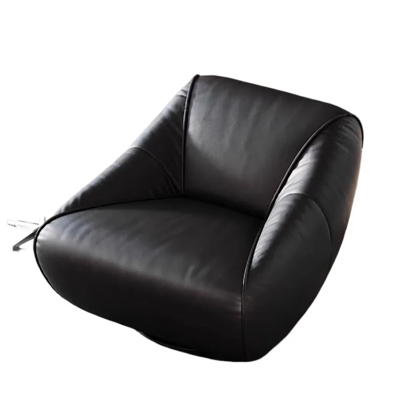 

Furniture Single Sofa Chair Modern Simple First Class Lazy Sofas Rotatable Light Luxury Full Single Sofas