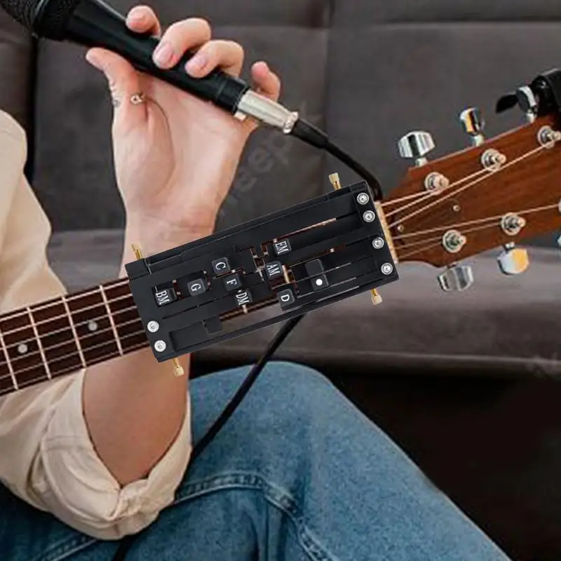 Guitar Trainer Chord Assistance Practice Tool Guitar Playing Singing Aid Chord Tool Scale Assistant Guitar Accessories