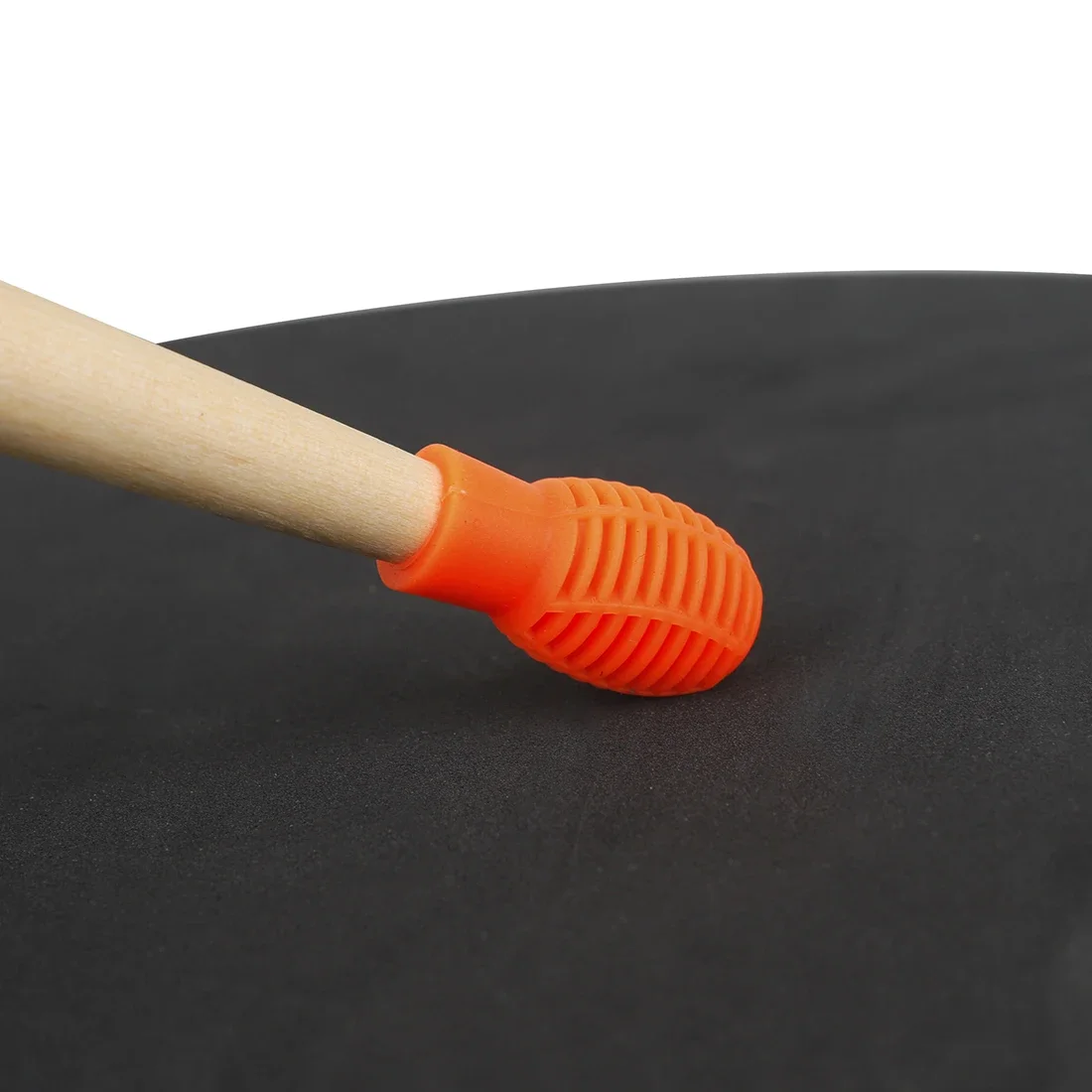 IRIN 2 قطعة عصا الطبل سيليكون رئيس كم قرع الملحقات طبل مطرقة كتم غطاء تلميح غطاء آلة موسيقية جزء مع صندوق #5