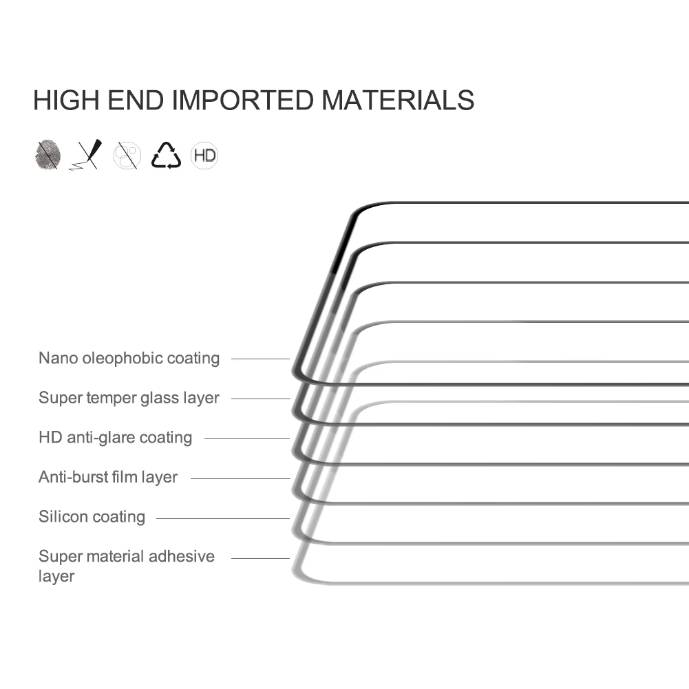 For Asus ROG Phone 8/8 Pro Screen Protector Nillkin CP+Pro Tempered Glass 2.5D Anti-Explosion Glass For Asus ROG Phone 8 Pro