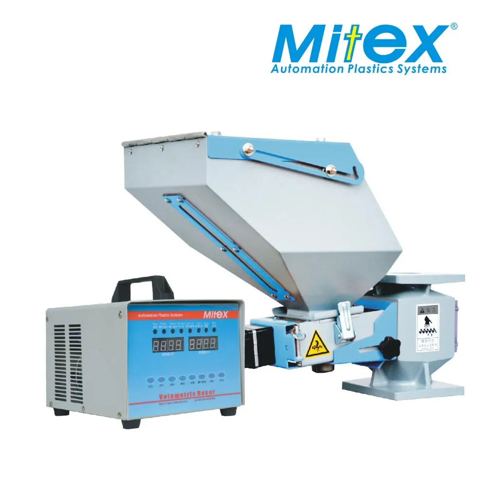 Système de dosage Masterbatch Machine pour le doseur de couleur de dispositif volumétrique et de mélange de moulage par injection