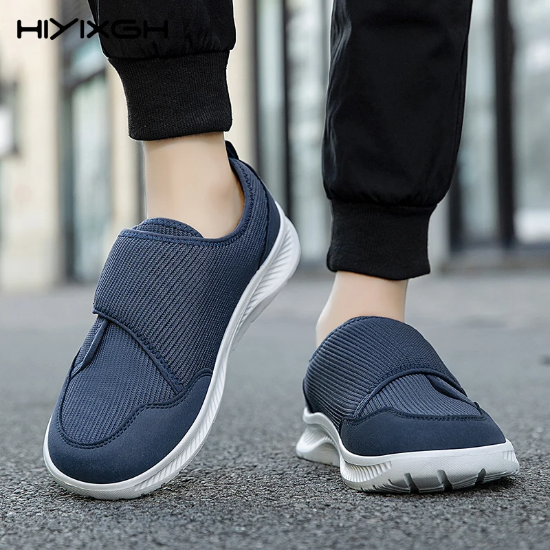 Adjustable wide and swollen foot shoes, soft and comfortable, durable, ergonomic for daily use, reliable for walking