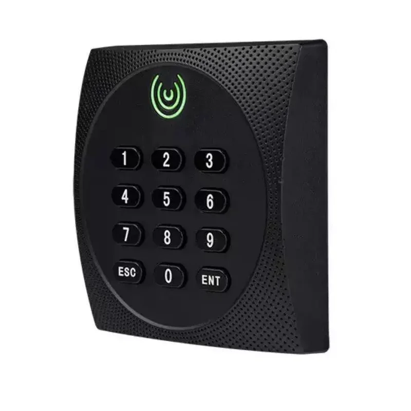 Waterproof Wiegand password card swiping 13.56MHz and 125KHZ frequency Mifare or EM access control card swiping reader