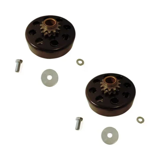 

OMB Warehouse (2) Hilliard Extreme Mini Bike Go Kart Clutch - #35 Chain 3/4" Bore 12 Tooth