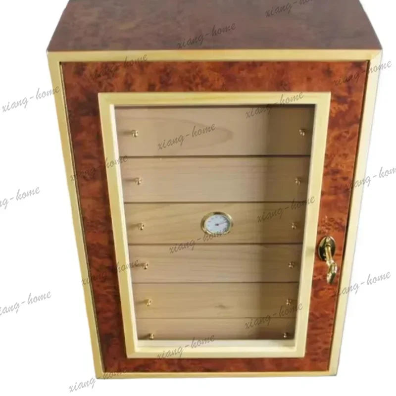 YJ Exquisite Modern Cigar Cabinet Durable Sleek Light Luxury Cigar Cabinet Artist Living Room Furniture Zigarrenschrank XY40XJG