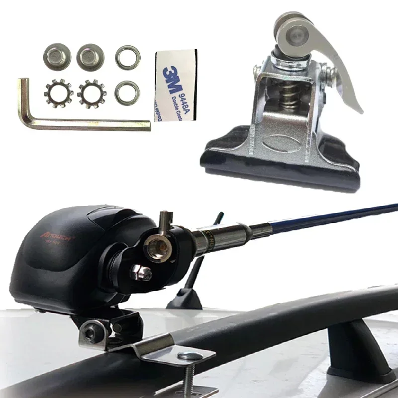 Motorized Power Raise Up and Down Motor Drive Mobile CB Radio Antenna Mounting Bracket Antenna Mount MA-500