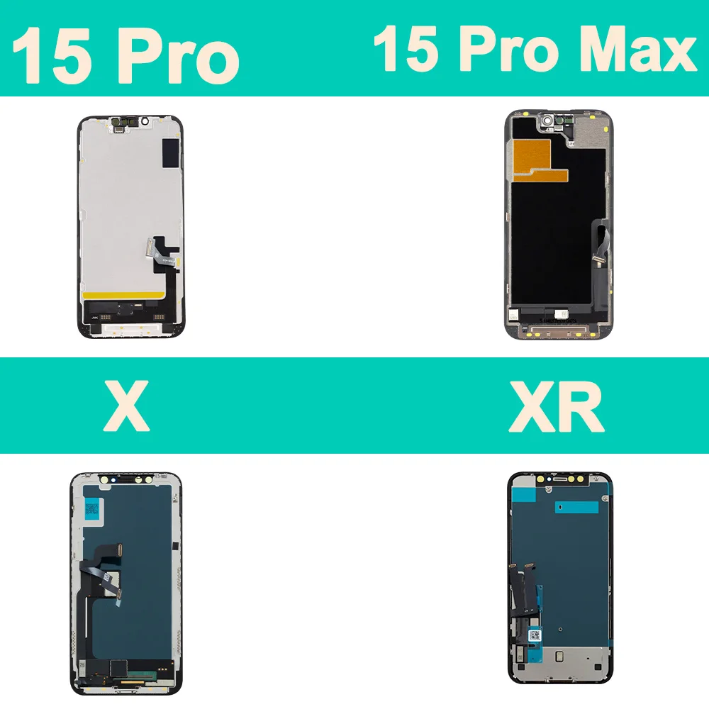 AMOLED Für iPhone Serie Display Für iPhone 12 15 14 13 11 LCD Bildschirm Mit True Tone 3D Touch Für iPhone XS MAX LCD Großhandel – Detail 9