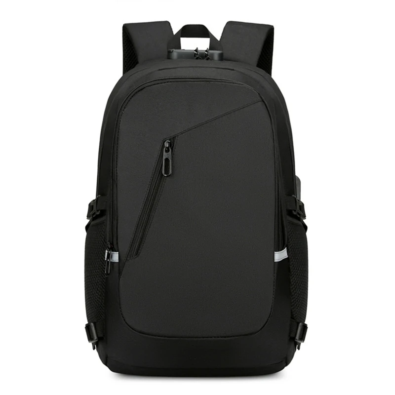 Big Capacity Computer Backpack With Anti-Theft Function For Carrying Laptop Black