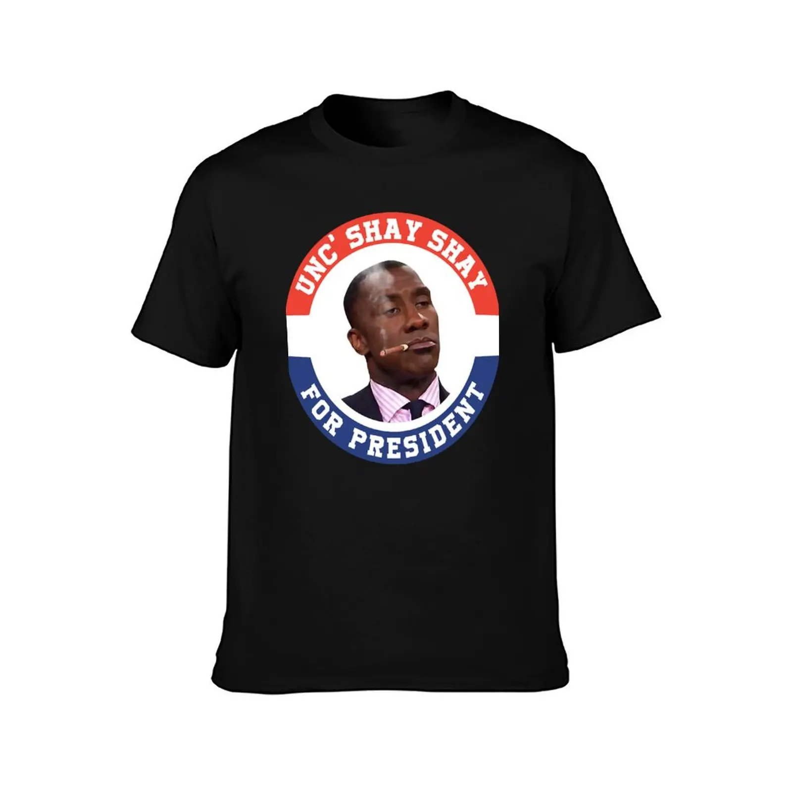 Shannon Sharpe Unc Shay Shay Président incontesté T-Shirt Sporty Breathable Short Sleeve T-Shirt