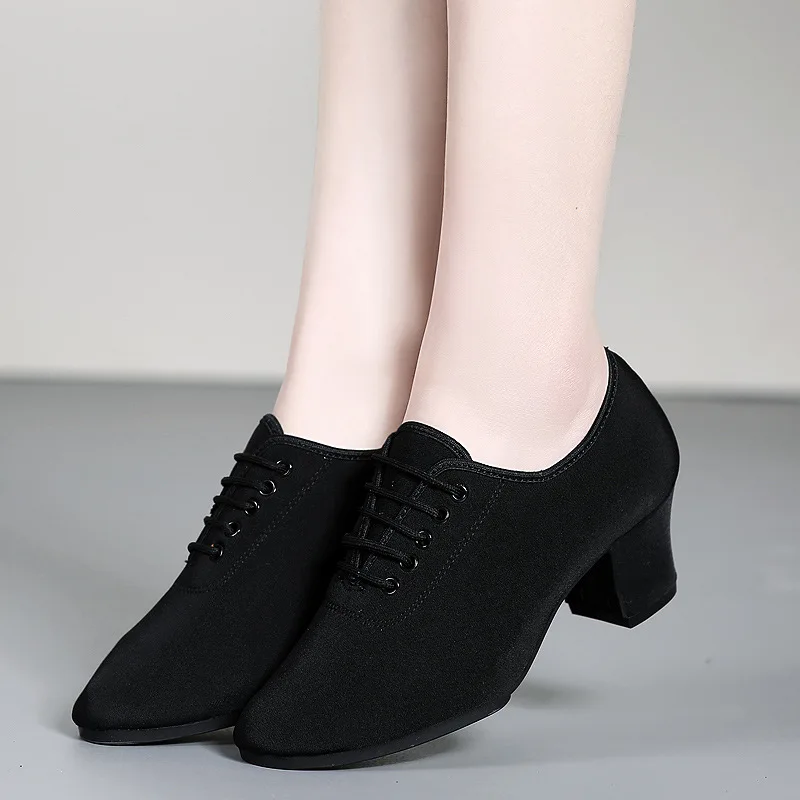 Dames hoge hakken Latin dansschoenen Jazz Ballroom Salsa Tango Modern voor dames en kinderen Trainingssneakers