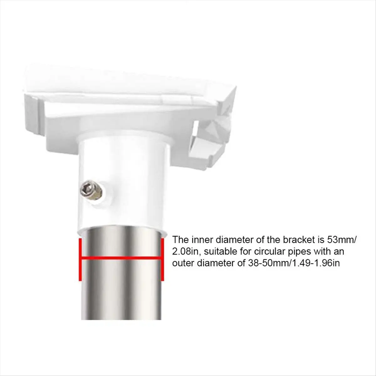 A64K 1set for StarLink Gen3 Roof Wall Mount Wall Installed Connecting Rod Mount,Roof Adapter Holder Metals Connector(B)