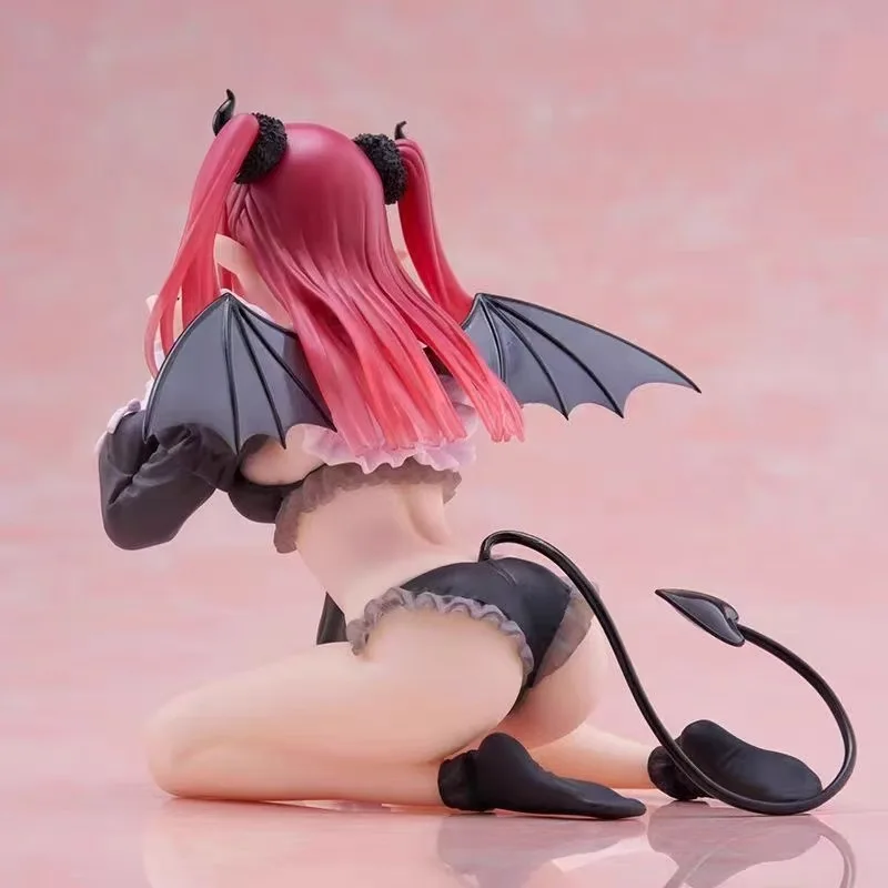 My Dress-Up Darling Marin Figure, Little Devil Succubus Cosplay Kneeling Pose Anime Action Figure, PVC Model Doll Desktop image 4